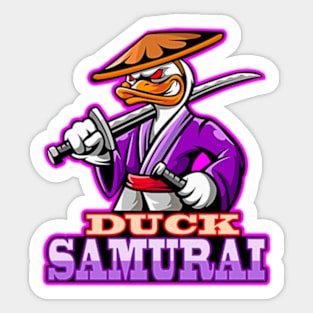 Duck Samurai Sticker